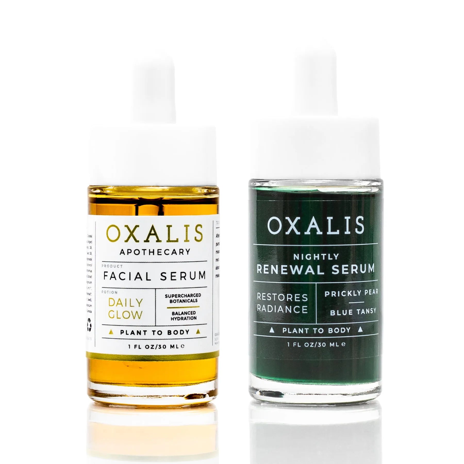 FACIAL SERUM DUO-Oxalis Apothecary