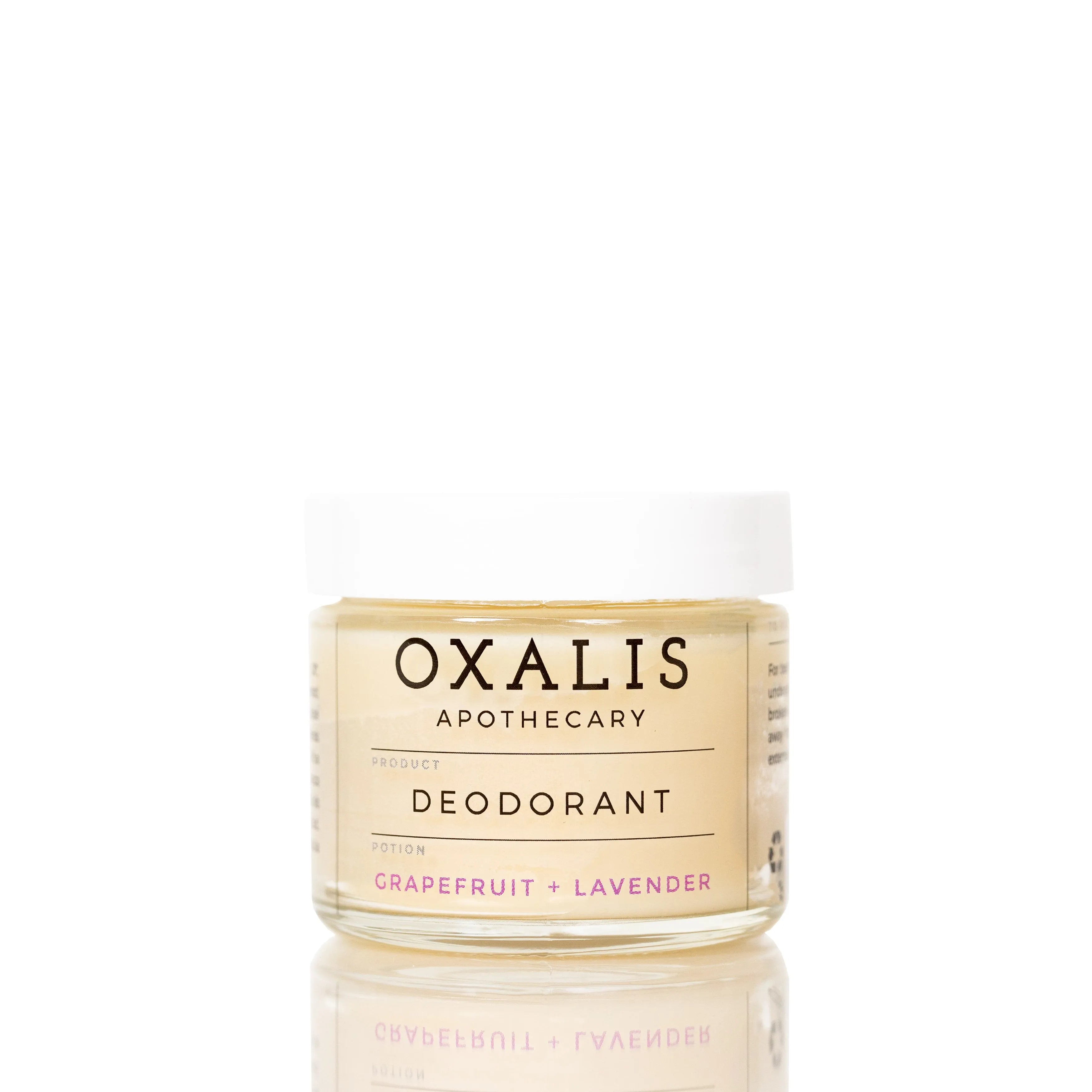 GRAPEFRUIT + LAVENDER DEODORANT-Oxalis Apothecary