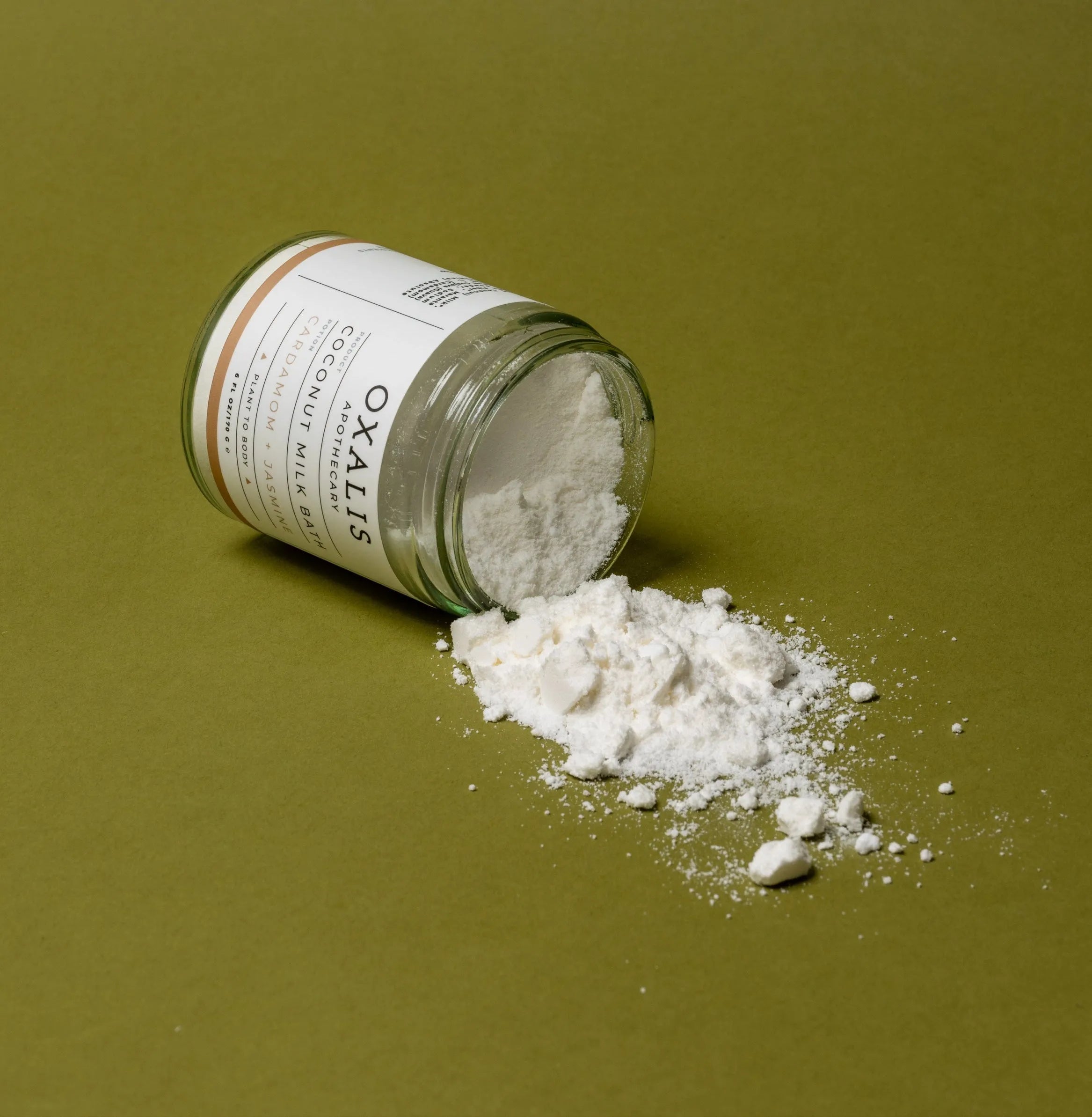 COCONUT MILK BATH | CARDAMOM + JASMINE-Body-Oxalis Apothecary