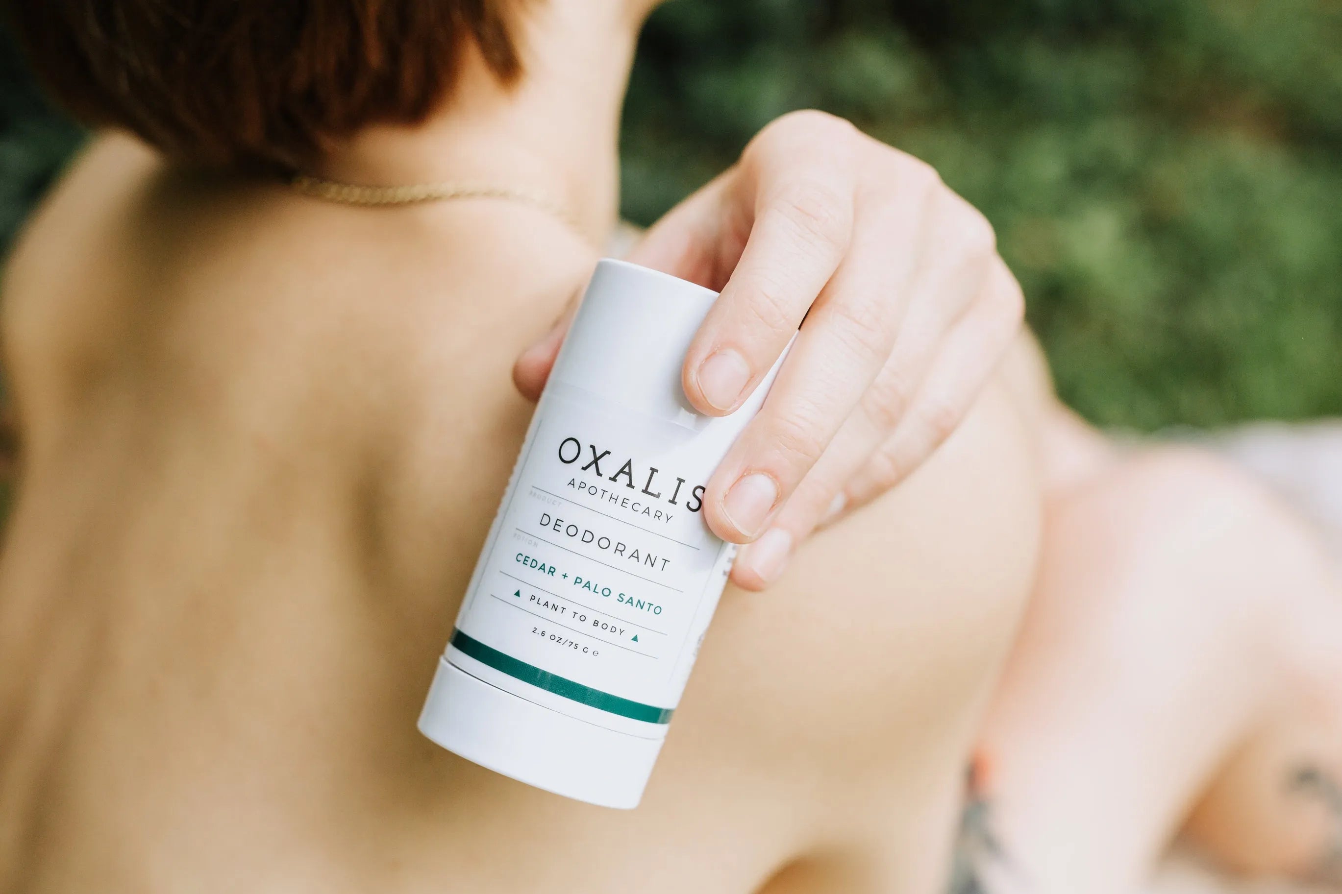 CEDAR + PALO SANTO DEODORANT-Oxalis Apothecary