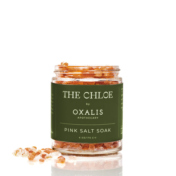 Oxalis + The Chloe Pink Salt Soak