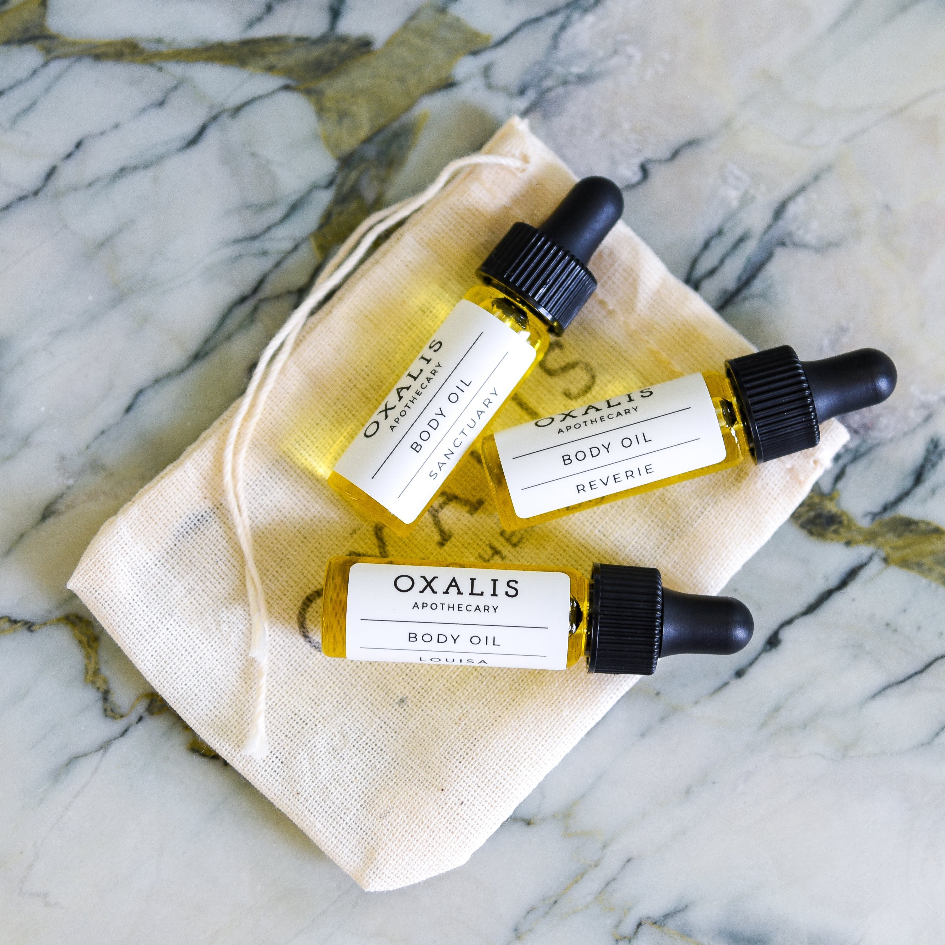 BODY OIL SAMPLES-Oxalis Apothecary