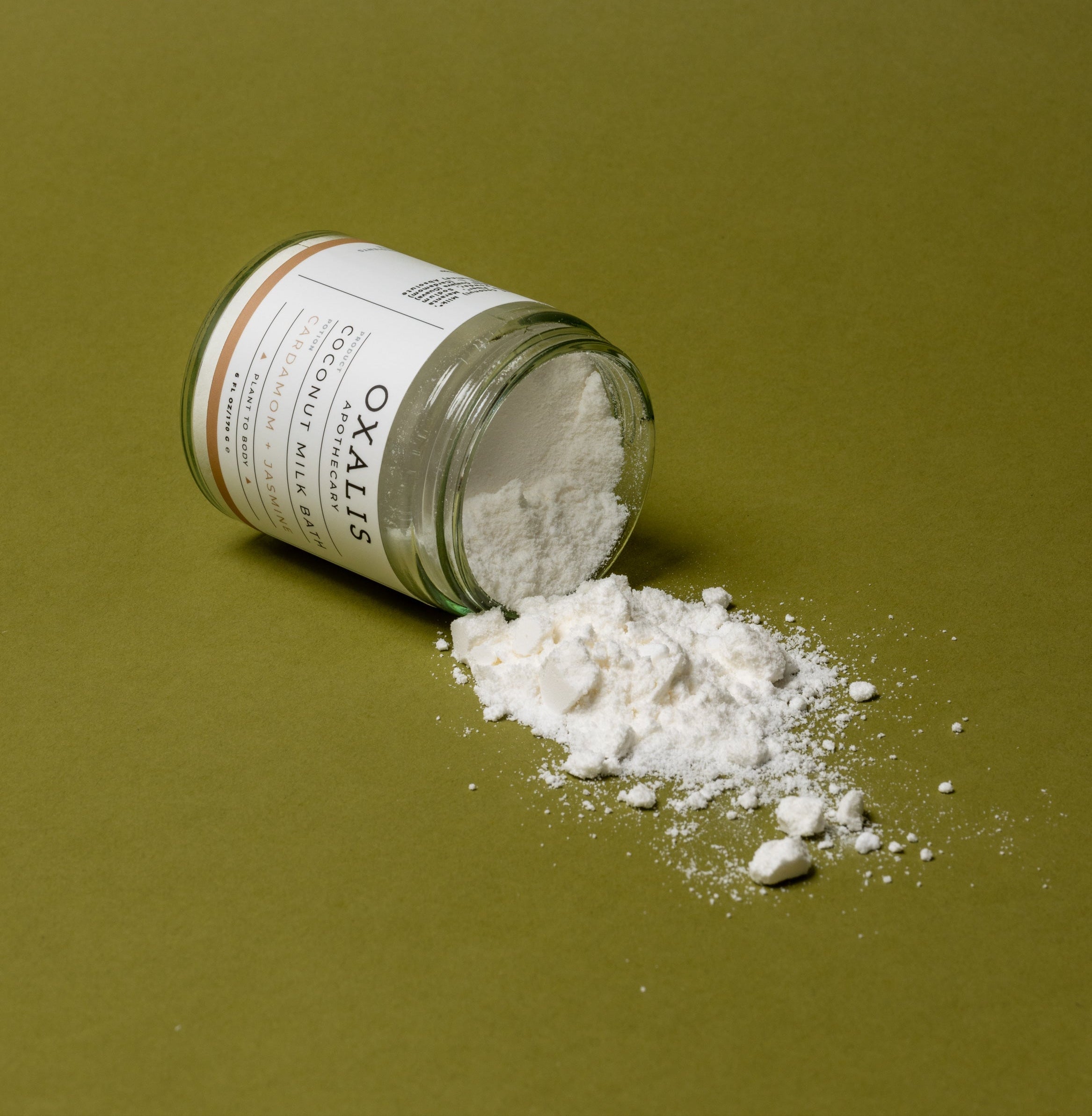 COCONUT MILK BATH | CARDAMOM + JASMINE-Body-Oxalis Apothecary