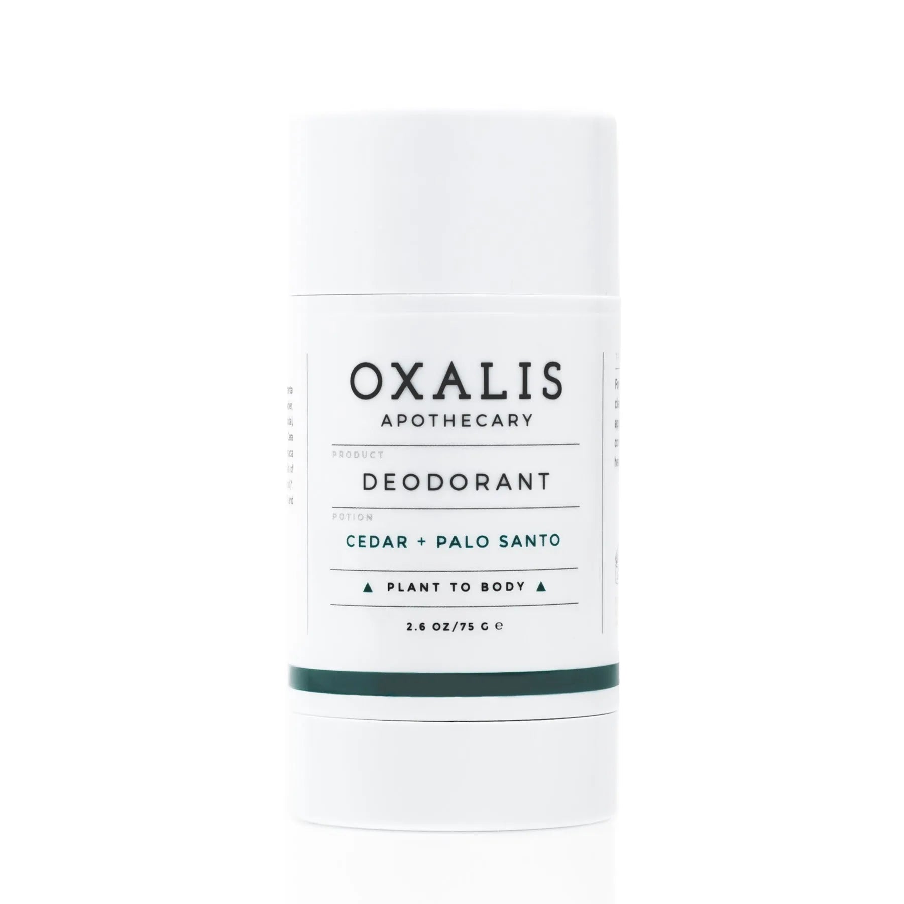CEDAR + PALO SANTO DEODORANT-Oxalis Apothecary