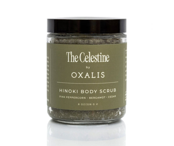 OXALIS + THE CELESTINE HINOKI BODY SCRUB