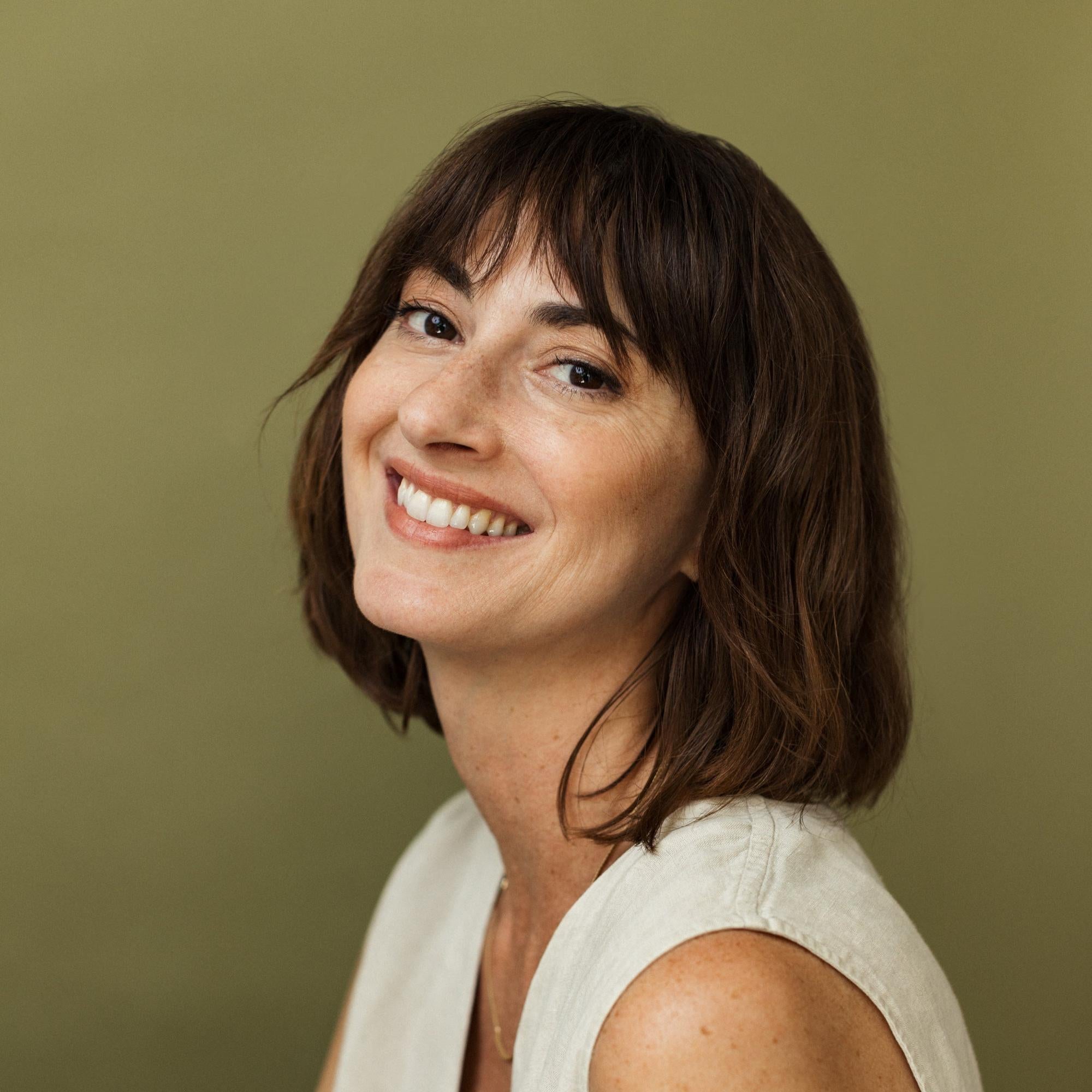 Erin Wexstten, founder of Oxalis Apothecary, a woman-owned natural skincare brand handcrafted in New Orleans.