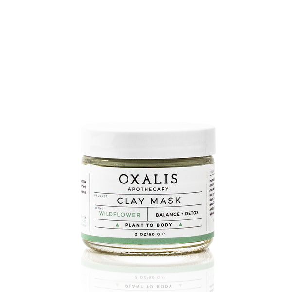 WILDFLOWER CLAY MASK | BALANCE + DETOX