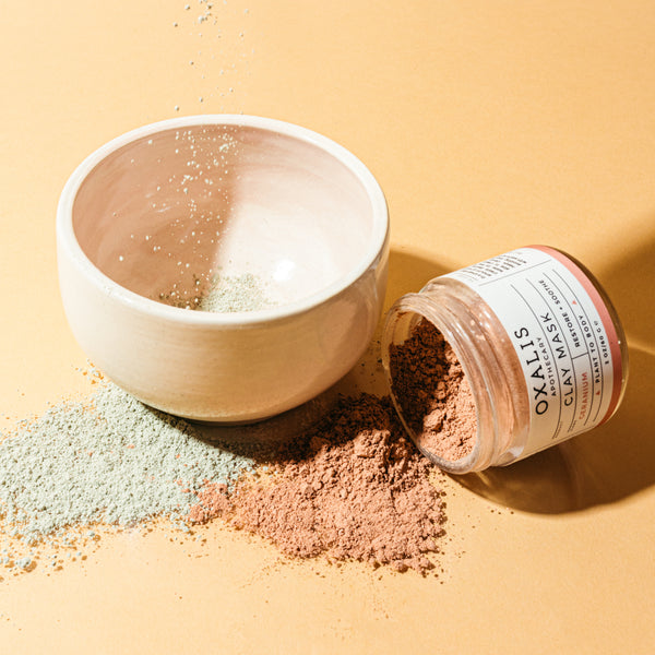 GERANIUM CLAY MASK | RESTORE + SOOTHE